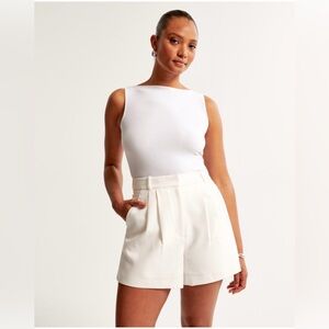 Abercrombie Curve Love Sloane Tailored Shorts